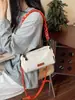 Bolso de Lona Estilo Japonés Ins para Mujer 2026 Nuevo Bolso de Hombro Casual para Estudiante Estilo Perezoso Gran Capacidad Bolso Cruzado