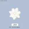 El Fabricante de Origen Suministra Flores Talladas de PU, Flores Decorativas de PU Estilo Europeo, Flores de Pared, Decoraciones para Paredes de Techo, Bases Cuadradas y Redondas Personalizables