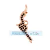L17 Accesorios para joyería DIY tesoro microincrustado incrustado en tesoros popular europeo y americano daga espada arma pistola colgante