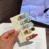 Pasador Creativo y Original de Conejo Emoji, Dulce y Versátil Pin de Pato de Pinza Lateral Estilo Niña para Flequillo