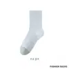 Calcetines Bacteriostáticos para Mujer, Estilo Delgado Primavera y Verano, Calcetines de Media Pantorrilla con Bloques de Color, Saludables, Naturales, Desodorantes, Antibacterianos, Transpirables, Absorbentes de Sudor para Mujer