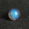 Cristal Natural 6A Pedra da Lua Cinza Contas Soltas Semiacabadas Labradorita Azul Pedra da Lua Acessórios de Joalheria DIY Pedra da Lua