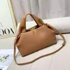 Bolsa Nuvem Dumpling 2026 Transfronteiriça para Mulheres, Bolsa de Mão da Moda e Tendência, Bolsa para Marmita com Textura Estilo Francês, Bolsa de Ombro Único Transversal