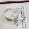 Passo a Passo Pulseira de Vidro Luar Suave Não Sei Primavera Pequeno Livro Vermelho Pulseira Natural Pulseira Cui de Tianshan Feminina