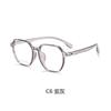 Venta Directa del Fabricante de Danyang Monturas para Gafas para Hombres y Mujeres, Gafas Retro sin Tornillos de Tr90 Monturas 7008Tr90