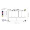 TYU501-510 Quadro de notas pendurado transfronteiriço Calendário Semana Plano Apagável Quadro de mensagens Decoração acrílica