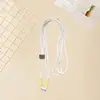 Lanyard para Teléfono Móvil de Cara Sonriente Popular Llavero Cuerda Trenzada para Muñeca Cadena Anti-Pérdida para Teléfono Móvil Regalo de Vacaciones Cuerda para Cámara Ccd