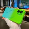 Adecuado para iPhone 18 Pro Max Funda Magnética para Teléfono Degradado Dos Tonos Apple 17 con Protector de Lente 16 Pro Anticaídas