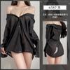 Tirante de Hombro de Pedrería Feimu Camisa Dos Usos 6587 Ropa Interior Sexy Translúcida Productos para Adultos Camisón Sexy 20/Caja