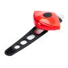 Luz LED de bicicleta de impresión, luz de rana, luz de advertencia de seguridad para niños, luz de manillar, luz trasera de silicona
