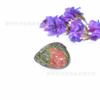 Piedra de ágata de cristal natural de 20 mm, adornos de amor, piedra desnuda en forma de corazón no porosa, decoración de joyas, accesorios de corazón