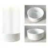 Alta calidad Color 12 cm Tapa Inferior para Termo Grande de Silicona 64 oz Tapa de Silicona Antideslizante para Olla Espacial Posavasos de Silicona