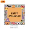Pegatinas Decorativas Temáticas de Halloween Transfronterizas para Bares, Cafeterías, Calcomanías para Ventanas de Cristal y Pegatinas para Jardín de Infancia