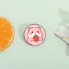 Broches creativos y únicos con temática de anime lindos de Europa y América, insignias de accesorios metálicos de estilo japonés de dibujos animados Demon Slayer venta al por mayor