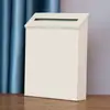 Buzón Simple para Exteriores de Color Sólido Sin Cerradura Montado en la Pared Colgante de Pared para el Hogar Buzón Decorativo de Hierro Listo para la Venta