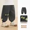 Kaka Panda roupas infantis calças de algodão puro para meninos calças compridas de outono para crianças roupas de outono para meninas calças casuais de desenho animado para bebê moderno