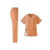Uniformes de Enfermería de Hospital de Alta Gama para Hombres y Mujeres, Uniformes de Trabajo de Manga Corta y Pantalón Largo, Ropa de Trabajo de Secado Rápido para Hospitales Veterinarios y Personal Médico