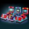 Nuevo MP5 deslumbrante coche columpio máquina eléctrica de monedas bebé máquina de juego 3D juguetes para niños de monedas para el hogar