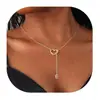 Amazon Transfronterizo Nuevo Diseño Collar con Colgante de Corazón 26 Letras Colgante de Circonita Collar Joyería de Moda Regalo Femenino