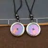 Colgante de moneda Shangui hecho de plata tibetana, colgante de moneda de cinabrio estilo chino vintage, accesorio de collar de hebilla de paz retro