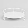 Decoración de mesa de postres de Amazon, accesorios de decoración para bodas y cumpleaños, plato para pastel, mesa de postres, soporte de exhibición blanco, plato para el hogar