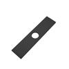 Suministro directo de fábrica Acero inoxidable 304 cepillado Grifo de cocina Base de placa decorativa de 10 pulgadas Baño Cubierta de 6 pulgadas