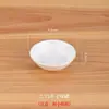 Platos de Cerámica al por Mayor Platos Pequeños Blancos Puros Restaurante Platos para Salsa de Soja Vinagre Platos para Condimentos Fondue Platos Pequeños Platos para Pepinillos