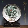 Nuevo Porcelana de Peonía de Luoyang Gama Alta Decoración de Entrada de Casa Gabinete de Vino Boda Regalo de Inauguración Adornos Cerámicos Venta al por Mayor