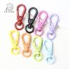 Diâmetro interno 8mm cor tinta liga gancho de cauda redonda fivela fivela universal joias com gota de óleo acessórios fivela de suspensão para alça de ombro fivela de mola