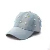 Gorra de Béisbol de Mezclilla Lavada con Pedrería Popular de Venta Caliente Transfronteriza para Hombres y Mujeres, Versátil Estilo Fiesta Visera Protectora Solar Venta al por Mayor