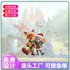 Zootopia 2 Magnéticos Magnéticos Acrílicos para Refrigerador Temáticos de Navidad Decoraciones de Dibujos Animados Artículos Creativos de Moda de Alto Valor