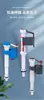 Válvula de Llenado Universal para Inodoro, Válvula de Entrada de Agua para Cisterna de Inodoro de Altura Ajustable para Inodoros y Bidés de Piso