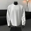 Sudadera de cuello redondo para hombre, nueva para Otoño e Invierno 2025, Camiseta de manga larga de algodón Mamba, Top holgado casual de alta gama