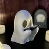 Figura de fantasma de Halloween impresa en 3D con articulaciones móviles, adorno de juguete de la Parca fantasma, regalo, decoración