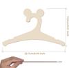 Amazon Tiktok Cabide de Madeira Urso Roupas Infantis Decoração Quarto Infantil Guarda-Roupa Ornamento Pendurado