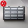 Tapa de Alcantarilla de Hierro Fundido con Marco Pozo de Recolección de Agua Rejilla para Agua de Lluvia 400X600 Servicio Pesado Hierro Fundido Tapa de Pozo Fabricante Venta al por Mayor