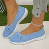 Zapatos de caminar transpirables y ligeros de talla grande transfronterizos europeos y americanos para mujeres de mediana edad y mayores, zapatos casuales Mary Jane para mujer, al por mayor talla grande