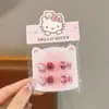 Pegatinas para Uñas Kuromi Dibujos Animados Exquisitas Pegatinas para Uñas Dulces y Lindas No Tóxicas e Inodoras Removibles para Niños Uñas Portátiles