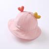 Chapéu de bebê primavera e outono fino 3-24 meses algodão bonito ajustável primavera e verão guarda-sol para meninos e meninas chapéu de pescador de bebê