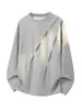 2026 HT261154 Estilo Hong Kong Exterior Tallas Grandes Hua Algodón Cuello Redondo Camiseta M-5X HT261153-P20