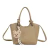 Bolsa Saco para Mulheres 2025, Fashion, Simples, Versátil, Estilosa, Casual, Bolsa de Mão para o Dia a Dia, Bolsa Transversal Tendência Estilo Coreano