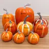 Modelo de Calabaza Accesorios para Festival de la Cosecha Decoración de Casa de Campo Halloween Centro Comercial de Verduras Exhibición en Ventana Adornos para Sala de Exposiciones