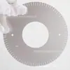 Disco de Código Metálico de Precisión Procesamiento Láser Disco Codificador de Rejilla Placa de Acero Inoxidable Lámina de Cobre Aluminio Punzonado Corte Soldadura