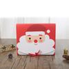 Caixa de Presente Decorativa de Natal, Caixa de Maçã, Caixa de Presente Criativa, Caixa de Embalagem de Natal Grande Dobrável com Estampagem Dourada