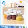 Caja de plástico transparente al por mayor de fábrica, multi-especificación, latas selladas para el hogar, latas de almacenamiento para suministros de organización de cocina