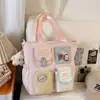 Nueva Mochila Escolar Estilo 2026 para Mujer, Estilo Ins Dopamina Color Sólido Simple Gran Capacidad Juego de Mochila de Dos Piezas para Estudiantes de Primaria y Secundaria