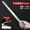 Regla Llave de Acero Inoxidable Guangdong Yangjiang, Regla Medidora Especial Engrosada, Llave de Autodefensa para Exteriores, Regla del Sutra de Tres Caracteres