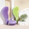 Set de Peines de Paja de Trigo Peine Suave para Peinar el Cabello Peine Espeso y Esponjoso de Dientes Anchos Cabezal de Limpieza Profunda Cepillo para Champú