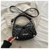 Bolsa Transversal de Bolinhas Estilo Coreano, Bolsa de Mão Pequena de Alto Valor Estilo Ins, Nova Moda Tendência 2026 Bolsa de Ombro Feminina