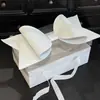 Caixa para Bolo de Flores com Laço, Caixa Transparente de Mão para Flores, Caixa de Presente DIY para Embalagem de Flores e Frutas do Dia dos Namorados Chinês